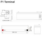 ULTRACELL 12V 4AH - Image 3