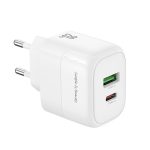XO L137 (EU) PD20W / QC18W  (1 USB-A+1 USB-C) FAST CHARGING CHARGER