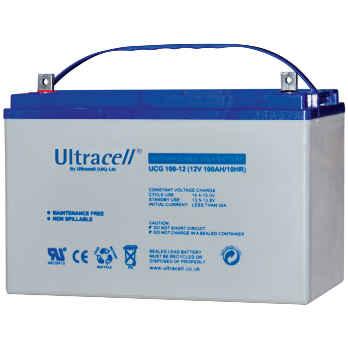 016-0359 ULTRACELL 12V 100AH - Image 1