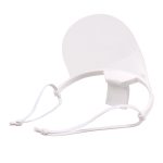 WHITE PLASTIC MULTI-PURPOSE FACE MASK - Image 3