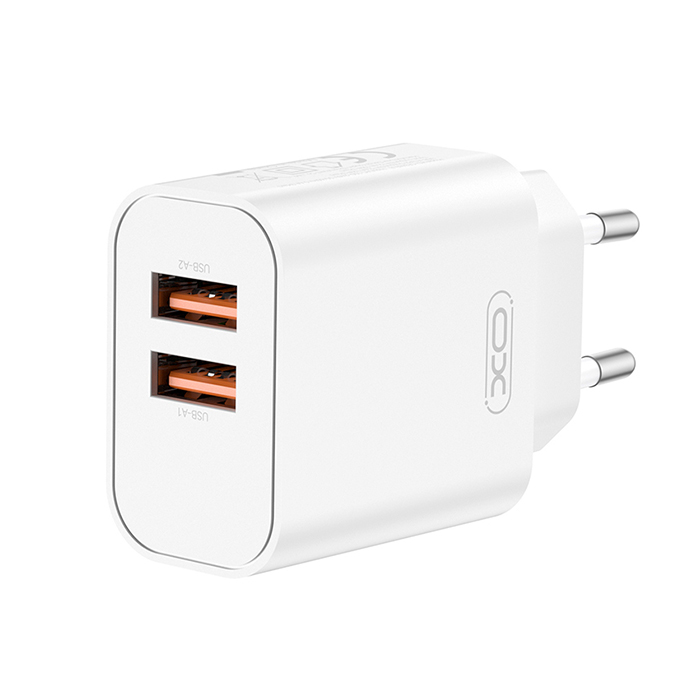 249-0195 XO CE34 (EU) DUAL USB-A 2.4A CHARGER - Image 1